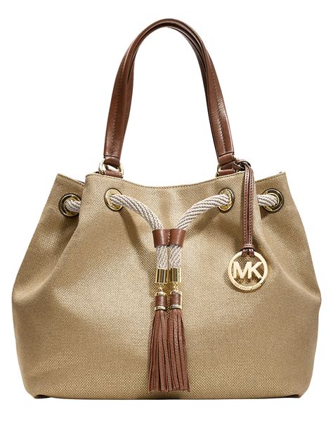 michael kors natural handbags